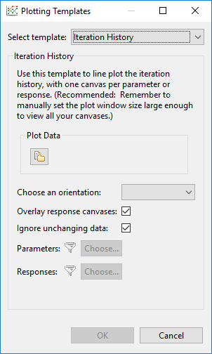 Iteration history options