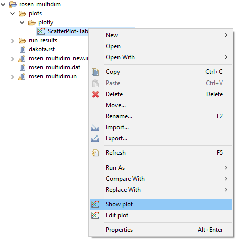 Context menu