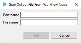 "Grab Output File" dialog