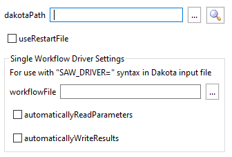 Alter the Dakota node's automatic read and write settings