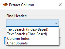 Extracting subsequent columns