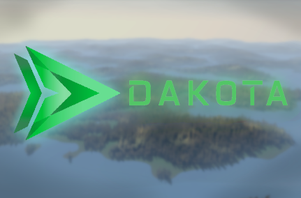 Dakota GUI 6.17 splash screen